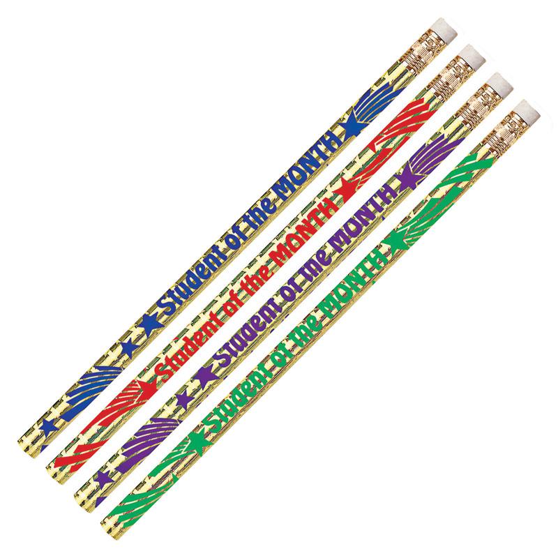 Student of the Month Motivational Pencils, 12 Per Pack, 12 Packs. Picture 2
