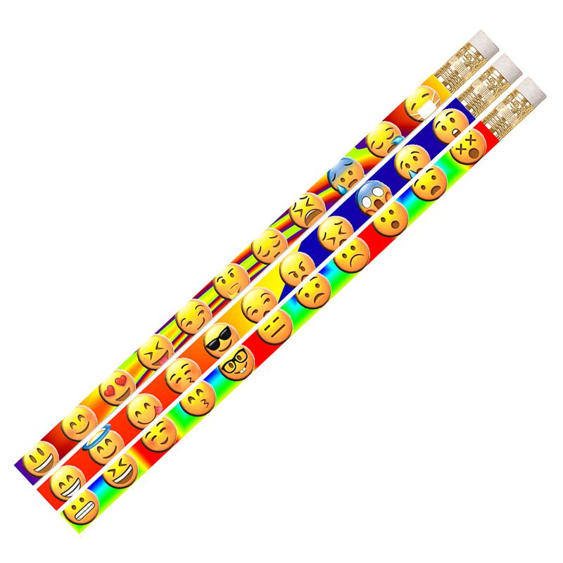 Emojis Motivational Pencil, 12 Per Pack, 12 Packs. Picture 2