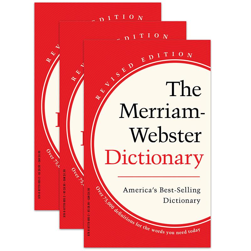 The Merriam-Webster Dictionary, Pack of 3. Picture 2