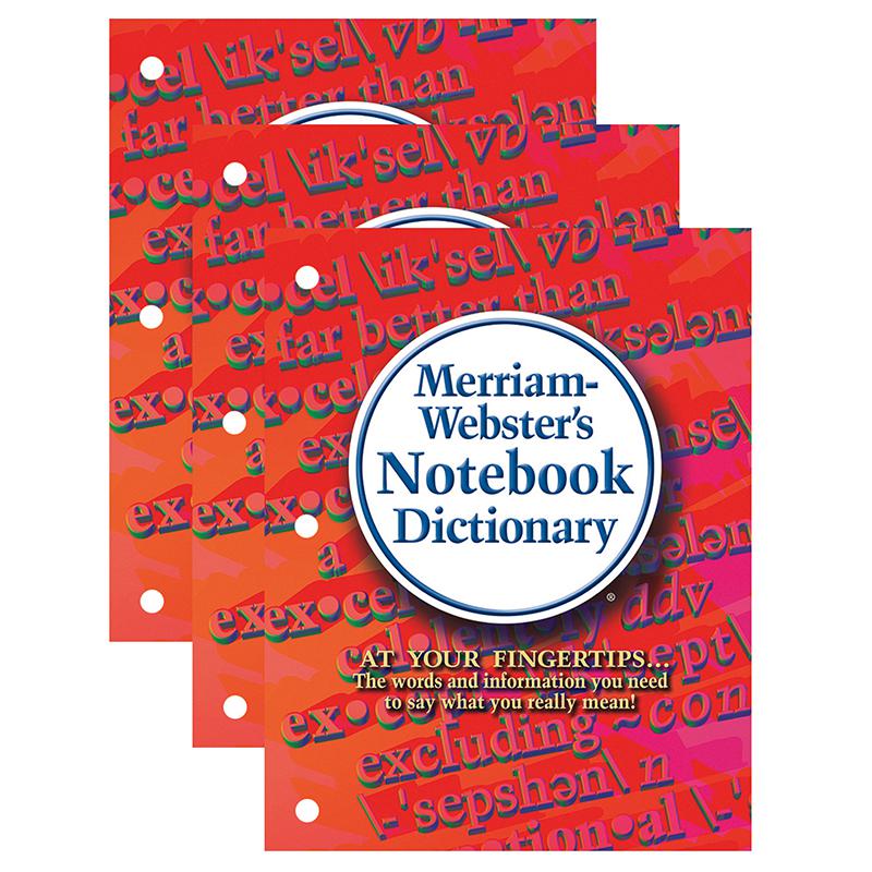Notebook Dictionary, Pack of 3. Picture 2