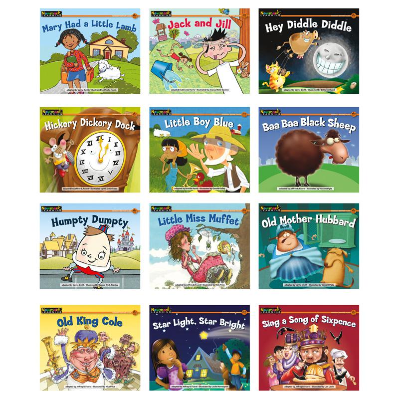 Nursery Rhyme Tales Content-Area Leveled Reader, English, Set of 12. Picture 2