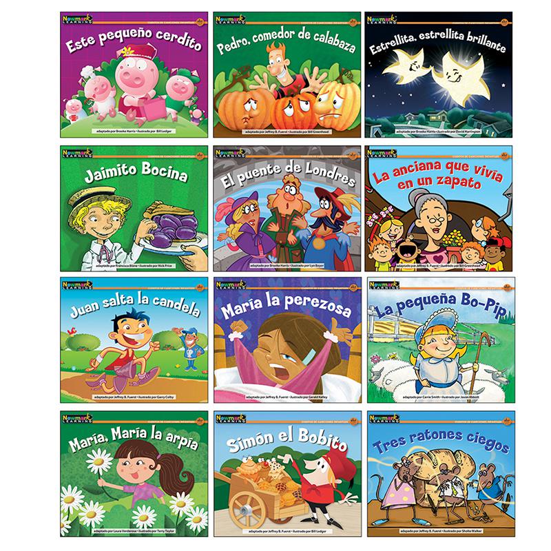 Rising Readers Leveled Books: Nursery Rhyme Tales Set 2, Spanish. Picture 2