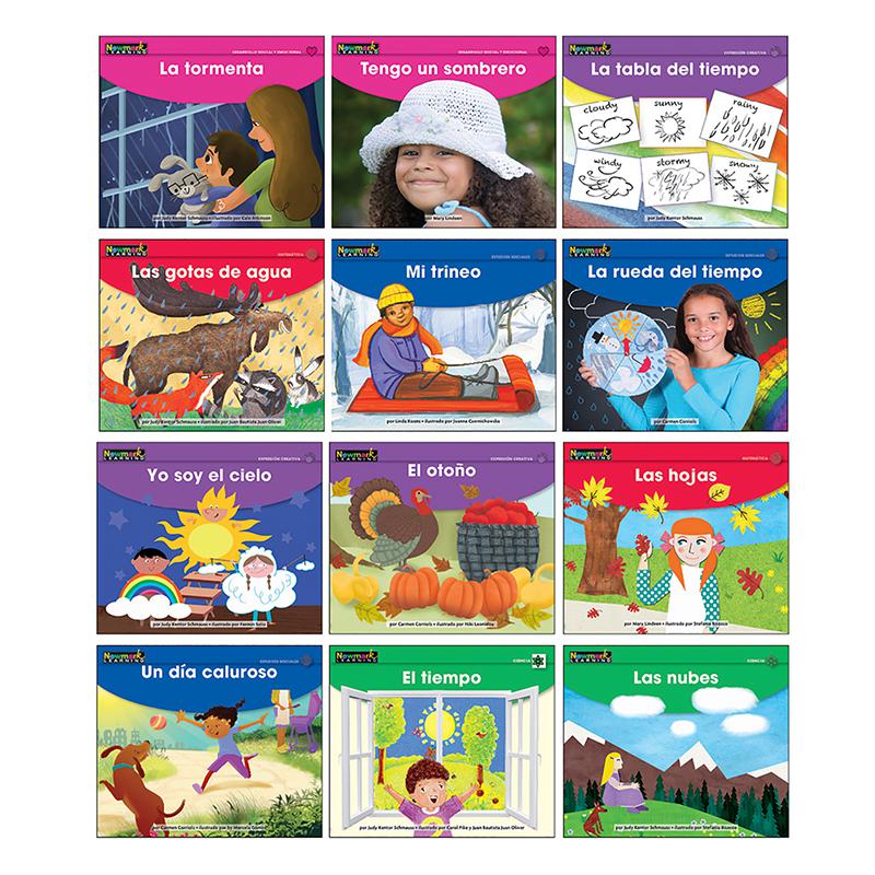 Early Rising Readers Weather Theme Set, Spanish. Picture 2