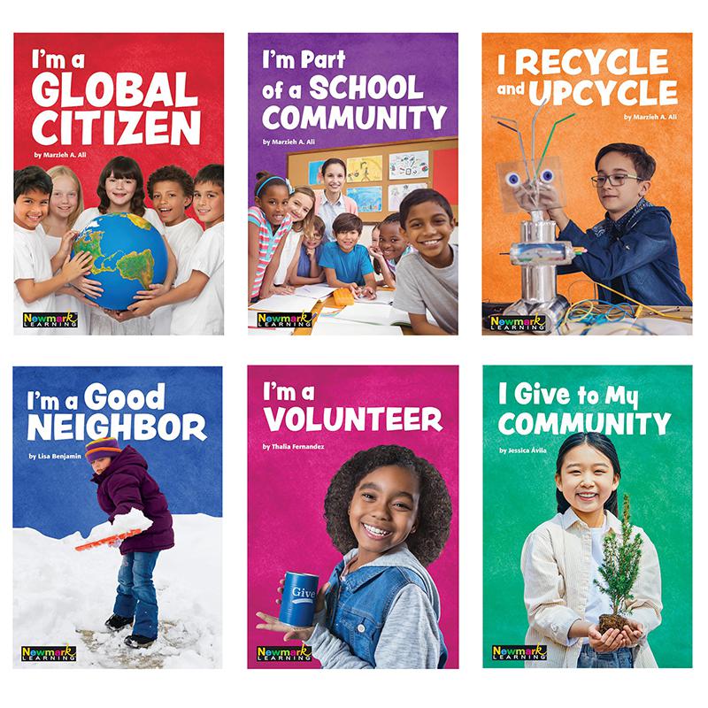 MySELF Readers: I Am a Responsible Community Member, Small Book 6pack, English. Picture 2