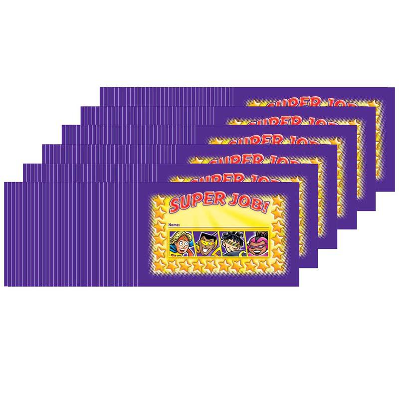 Superheroes Incentive Punch Cards, 36 Per Pack, 6 Packs. Picture 2