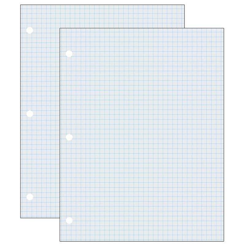 Graphing Paper, White, 2-sided 1/4" Quadrille Ruled 500 Sheets Per Pack, 2 Packs. Picture 2