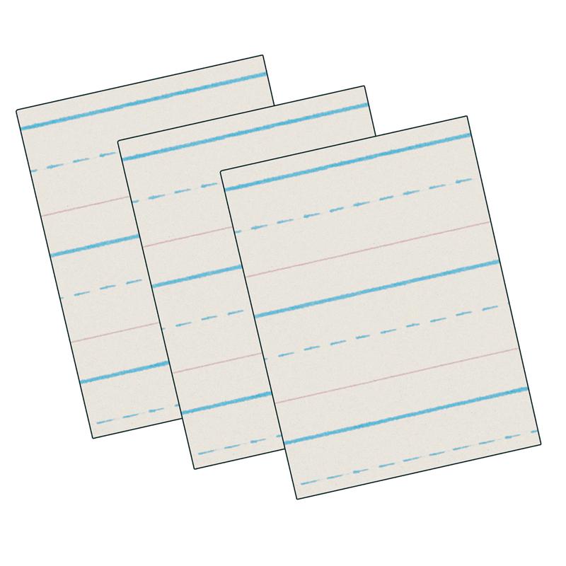 Newsprint Handwriting Paper, Skip-A-Line, Grade 1, 500 Sheets Per Pack, 3 Packs. Picture 2