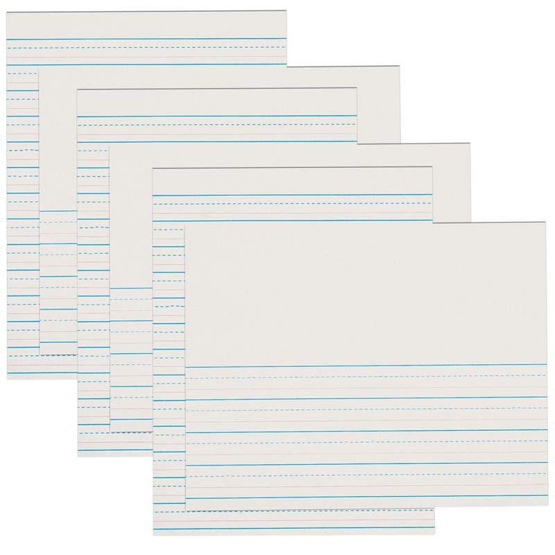 Newsprint Handwriting Paper Skip-A-Line Grades 2-3, 500 Sheets Per Pack, 3 Packs. Picture 2