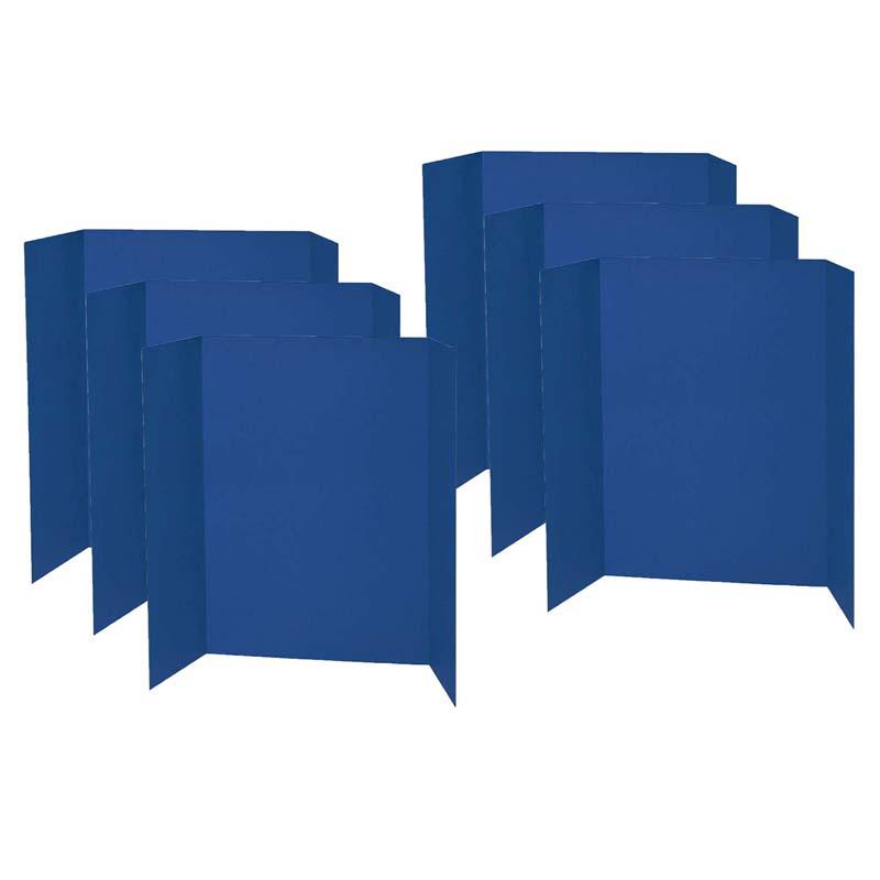 Presentation Board, Blue, Single Wall, 48" x 36", Pack of 6. Picture 2