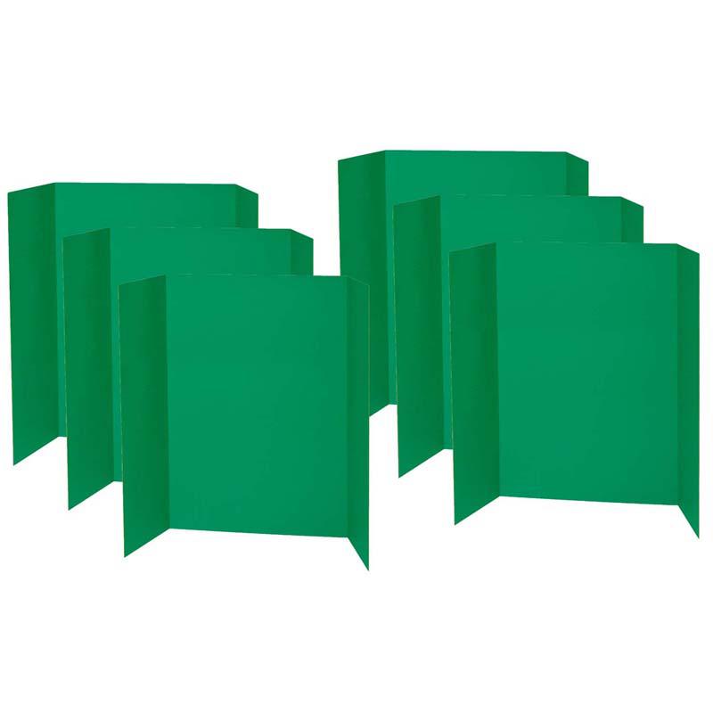 Presentation Board, Green, Single Wall, 48" x 36", Pack of 6. Picture 2