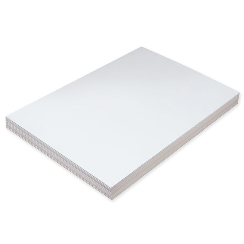 Super Heavyweight Tagboard, White, 12" x 18", 100 Sheets. Picture 2