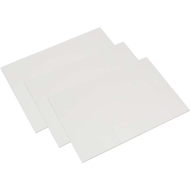 Fingerpaint Paper, White, 16" x 22", 100 Sheets Per Pack, 3 Packs. Picture 2