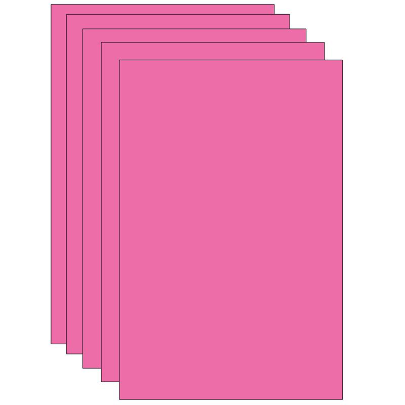 Deluxe Bleeding Art Tissue, Dark Pink, 20" x 30", 24 Sheets Per Pack, 5 Packs. Picture 2