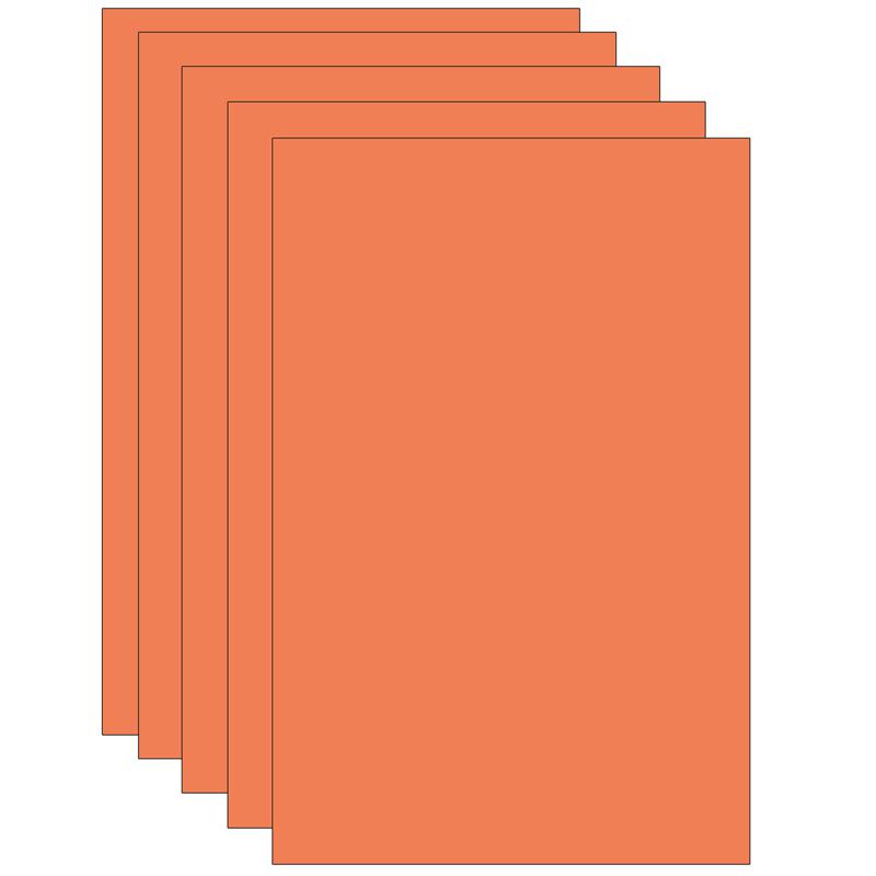 Deluxe Bleeding Art Tissue, Orange, 20" x 30", 24 Sheets Per Pack, 5 Packs. Picture 2