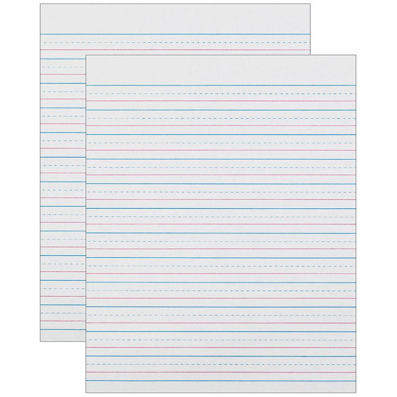 Sulphite Handwriting Paper, Dotted Midline, Grade 2, 500 Sheets Per Pack 2 Packs. Picture 2
