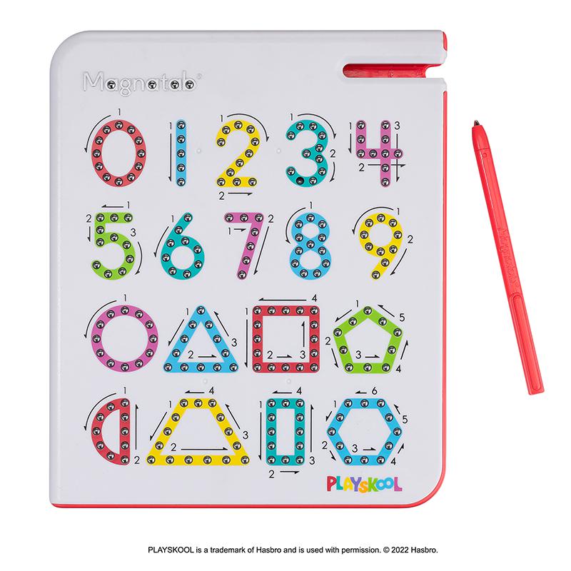 0-9 Numbers & Shapes Magnatab. Picture 2