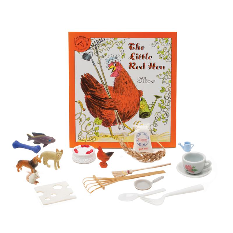 The Little Red Hen 3-D Storybook. Picture 2