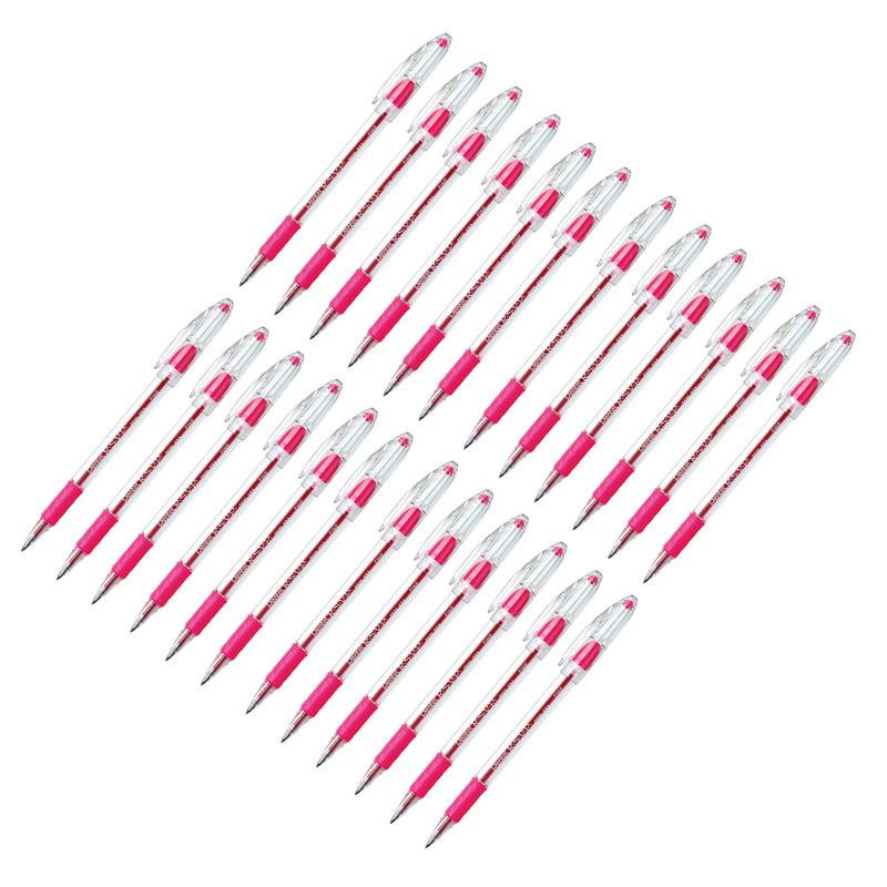 R.S.V.P. Ballpoint Pen, Fine Point, Pink, Pack of 24. Picture 2