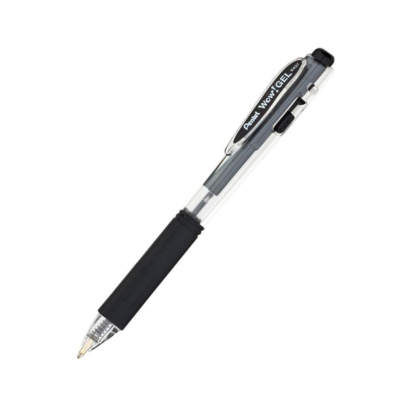 WOW! Gel Pen, Black, Pack of 24. Picture 2