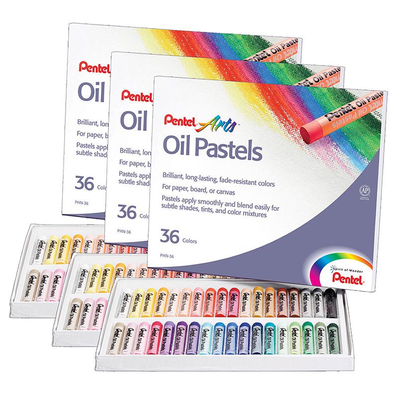 Oil Pastel Set, 36 Colors, 3 Sets. Picture 2
