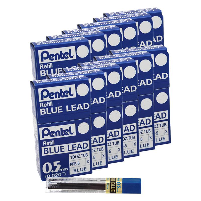 Refill Lead Blue (0.5mm) Fine, 12 Pieces Per Pack, 12 Packs. Picture 2
