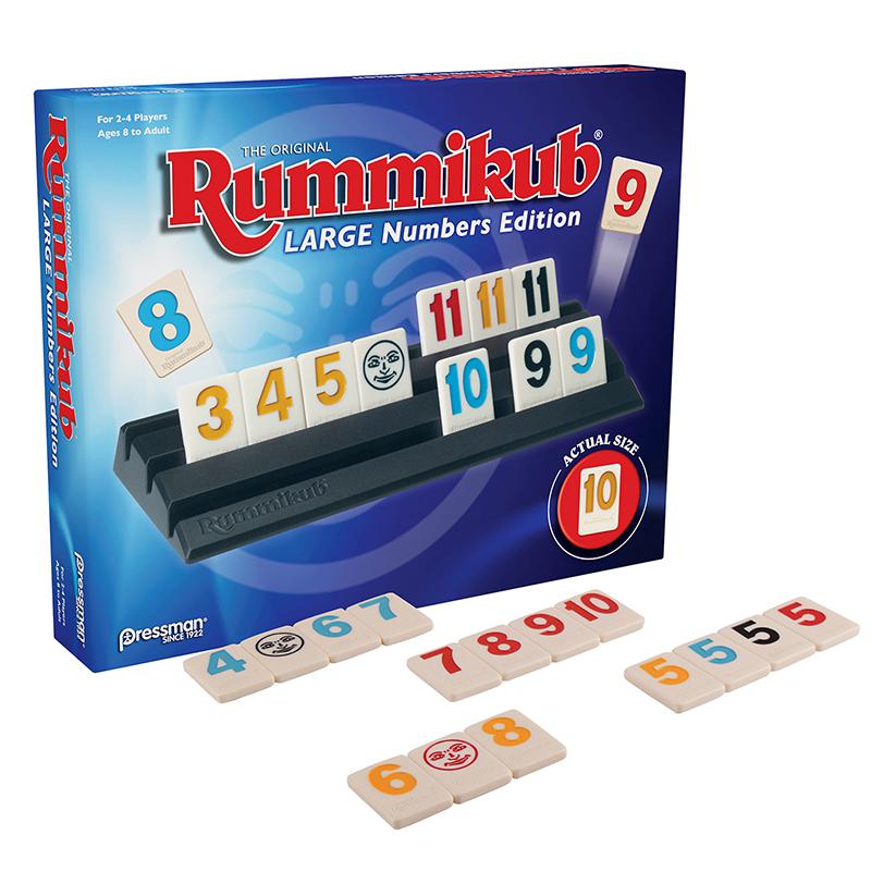 Large Number Rummikub Game. Picture 2