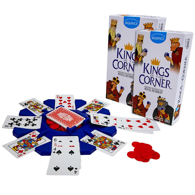 King's in the Corner Card Game, Pack of 2. Picture 2