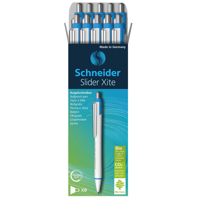 Slider Xite XB Refillable + Retractable Ballpoint Pen, 1.4 mm, Box of 10 Pens. Picture 2