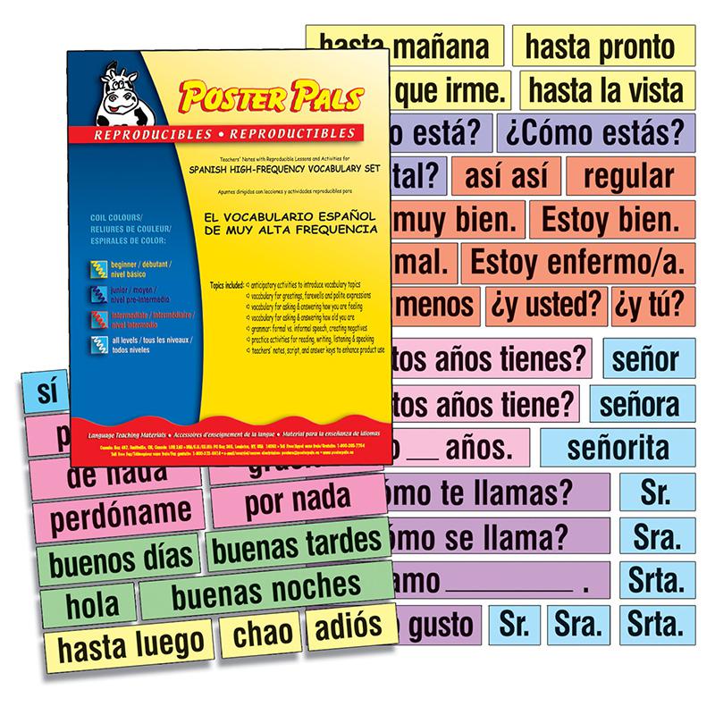 Spanish High-Frequency Vocab Card Set. Picture 2