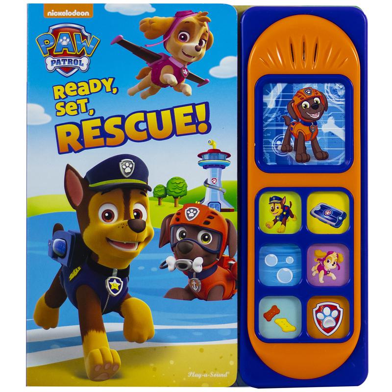 Little Sound Book Paw Patrol: Ready, Set, Rescue. Picture 2