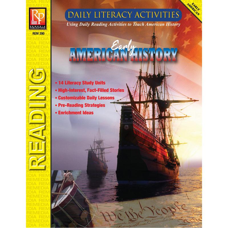 Daily Literacy Activities: Early American History Reading. Picture 2