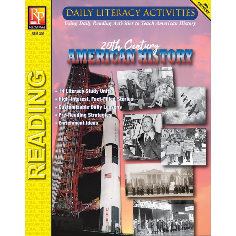 Daily Literacy Activities: 20th Century American History Reading. Picture 2