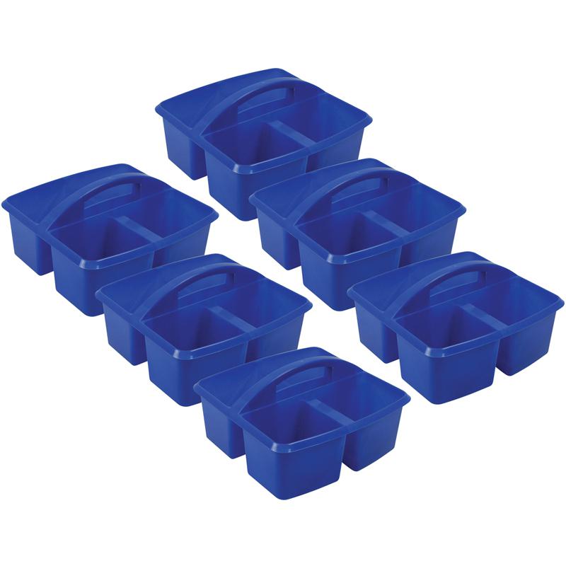 Small Utility Caddy, Blue, Pack of 6. Picture 2