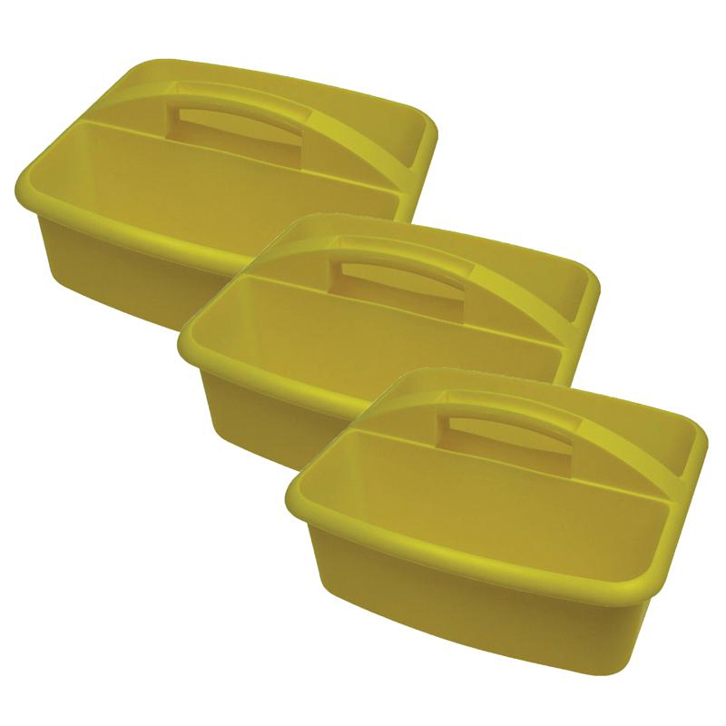 Large Utility Caddy, Yellow, Pack of 3. Picture 2