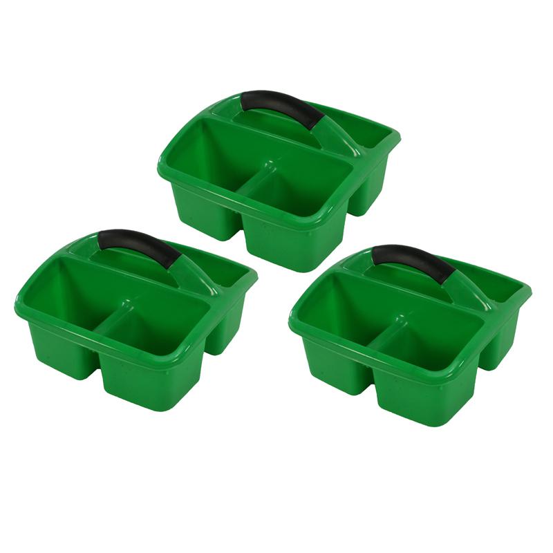 Deluxe Small Utility Caddy, Green, Pack of 3. Picture 2