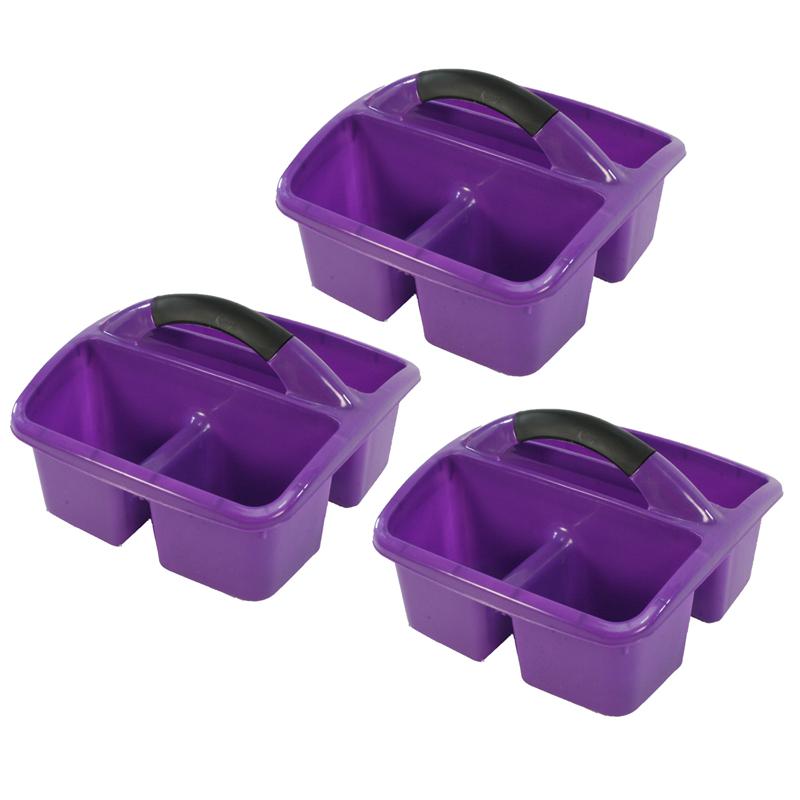 Deluxe Small Utility Caddy, Purple, Pack of 3. Picture 2