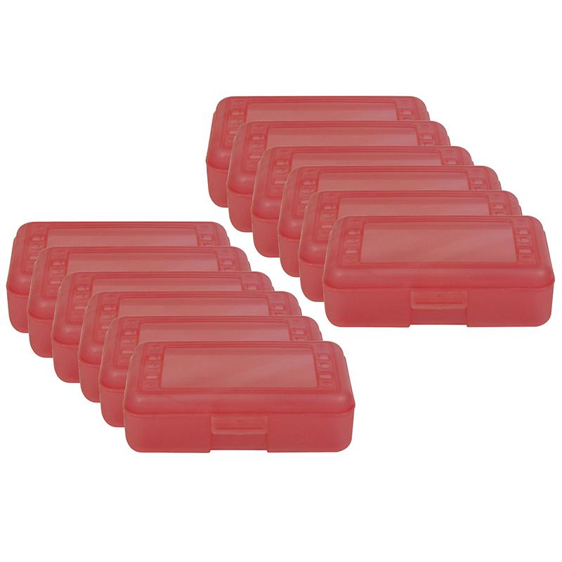Pencil Box, Strawberry, Pack of 12. Picture 2