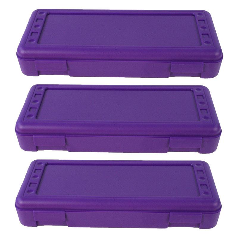 Ruler Box, Purple, Pack of 3. Picture 2