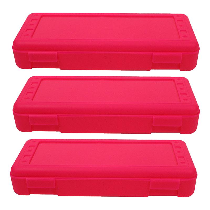 Ruler Box, Hot Pink, Pack of 3. Picture 2
