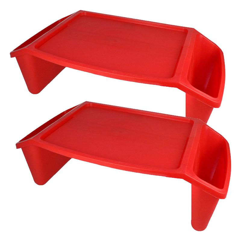 Lap Tray, Red, Pack of 2. Picture 2