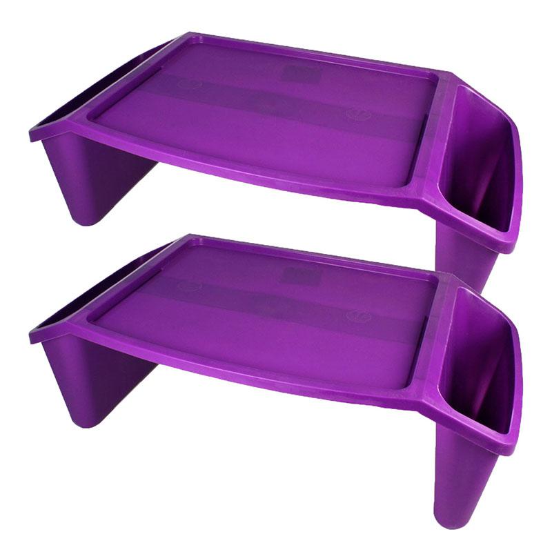 Lap Tray, Purple, Pack of 2. Picture 2