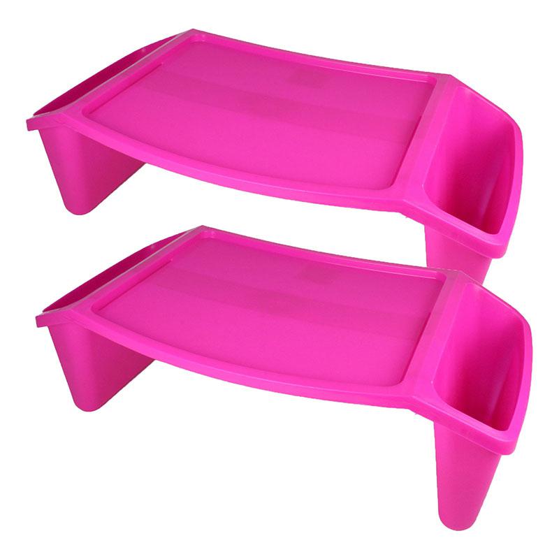 Lap Tray, Hot Pink, Pack of 2. Picture 2