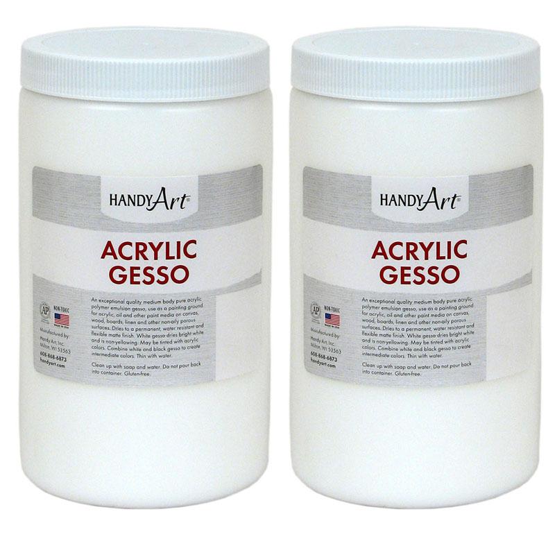 Acrylic Gesso, 32 oz., Pack of 2. Picture 2