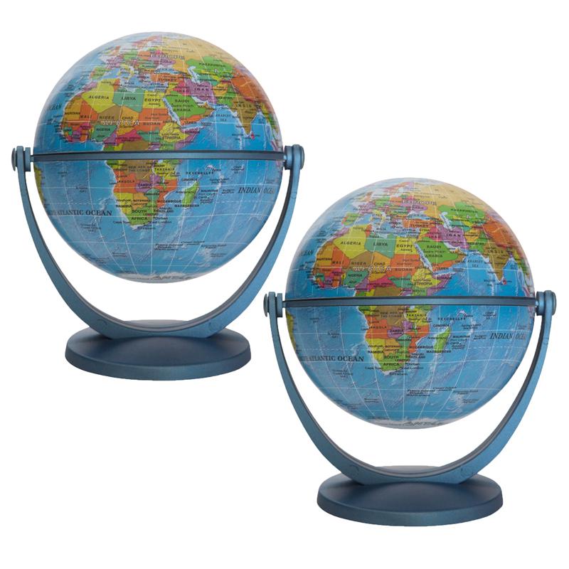Blue Ocean GyroGlobe, 4", Pack of 2. Picture 2