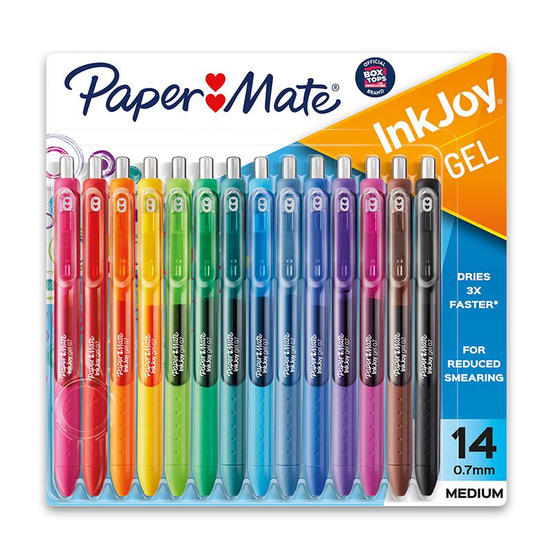 InkJoy Gel Pens, Medium Point, Assorted, 14 Count. Picture 2