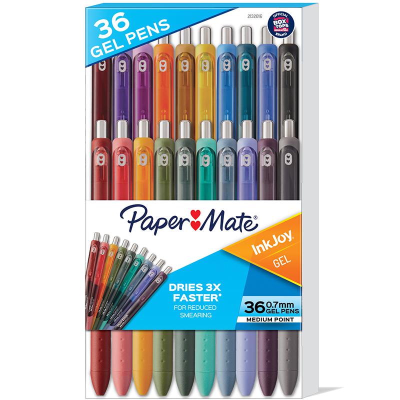 InkJoy Gel Pens, Medium Point (0.7 mm), Assorted, 36 Count. Picture 2