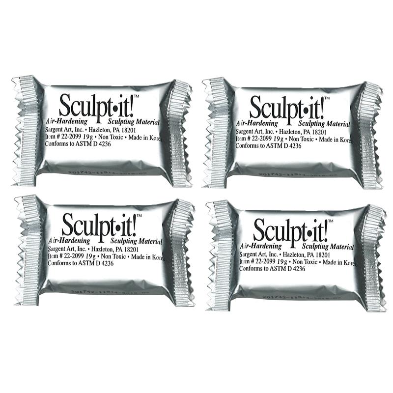 Sculpt it Sculpting Material Easy Pack, Assorted Colors, Pack of 150. Picture 2