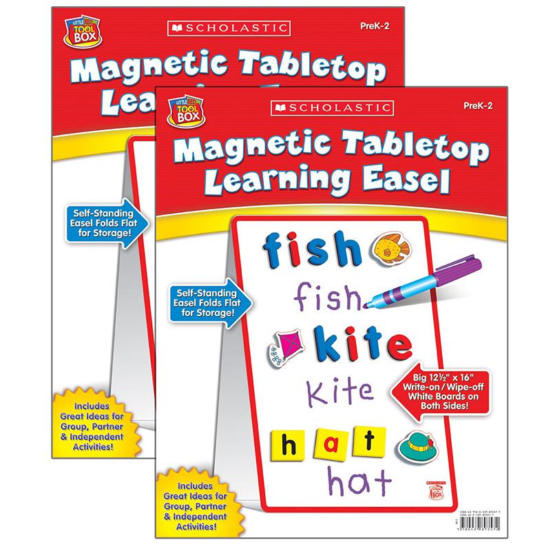 Little Red Tool Box Magnetic Tabletop Learning Easel, Pack of 2. Picture 2