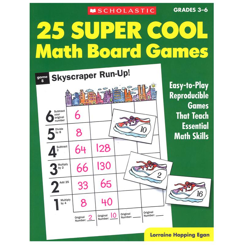 25 Super Cool Math Board Games. Picture 2