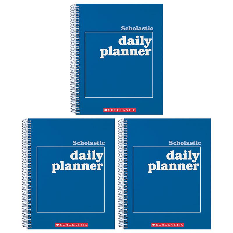 Scholastic Daily Planner, Pack of 3. Picture 2